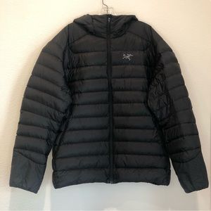 Arc'teryx Cerium LT Down Hoody Jacket - Black - Men’s Size XL